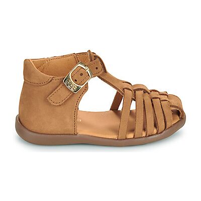 Sandales plates GBB KAYIA Marron 20 filles - Publicité Sandales plates GBB KAYIA Marron 20 filles - Publicité