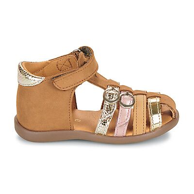 Sandales plates GBB BABELLA Marron 18,20,22 filles - Publicité Sandales plates GBB BABELLA Marron 18,20,22 filles - Publicité