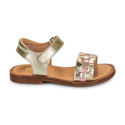 Sandales plates GBB CARETTE Doré 28,29,30 filles - Publicité Sandales plates GBB CARETTE Doré 28,29,30 filles - Publicité