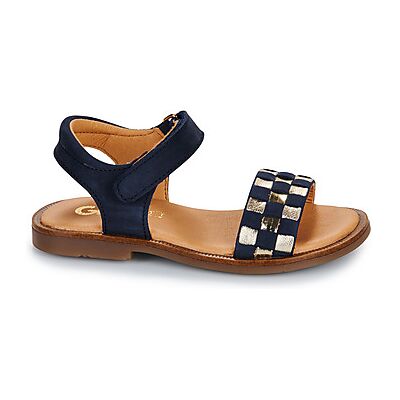 Sandales plates GBB CARETTE Bleu 30,31 filles - Publicité Sandales plates GBB CARETTE Bleu 30,31 filles - Publicité