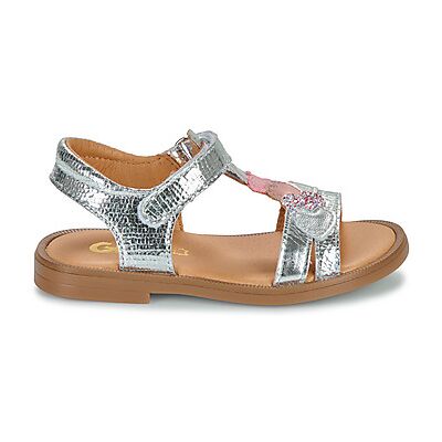 Sandales plates GBB MAISIE Argenté 24,26 filles - Publicité Sandales plates GBB MAISIE Argenté 24,26 filles - Publicité