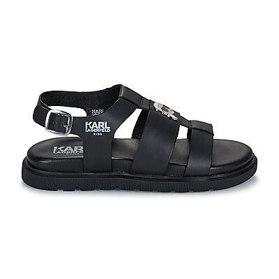 Sandales plates Karl Lagerfeld Z30372 Noir 29 filles - Publicité Sandales plates Karl Lagerfeld Z30372 Noir 29 filles - Publicité
