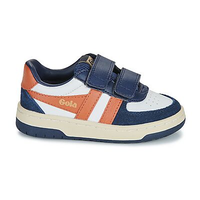 Baskets basses enfant Gola Hawk Strap Blanc 26,34 garcons - Publicité Baskets basses enfant Gola Hawk Strap Blanc 26,34 garcons - Publicité