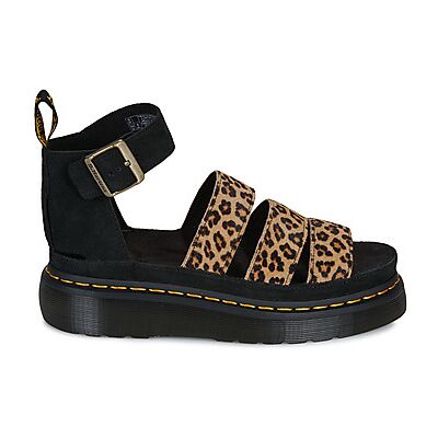 DR MARTENS Sandales plates Dr. Martens Clarissa II Quad Sandal Mini Leopard Noir 36,37,38,39,40,41,42 femmes - Publicité DR MARTENS Sandales plates Dr. Martens Clarissa II Quad Sandal Mini Leopard Noir 36,37,38,39,40,41,42 femmes - Publicité