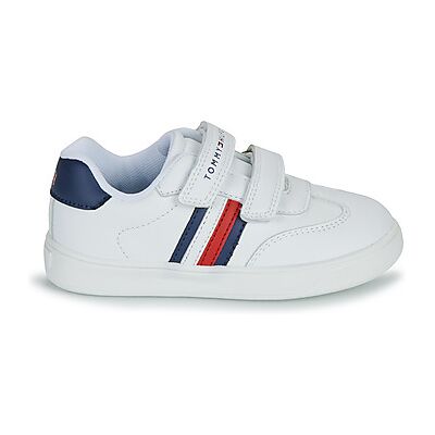Baskets basses enfant Tommy Hilfiger LOGAN Blanc 20,21,22 garcons - Publicité Baskets basses enfant Tommy Hilfiger LOGAN Blanc 20,21,22 garcons - Publicité
