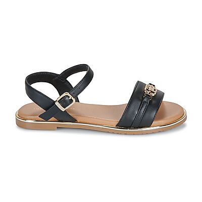 Sandales plates Tommy Hilfiger MARY Noir 36 filles - Publicité Sandales plates Tommy Hilfiger MARY Noir 36 filles - Publicité