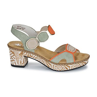 Sandales à talon Rieker 63876-91 Vert 37,38,39,40,41 femmes - Publicité Sandales à talon Rieker 63876-91 Vert 37,38,39,40,41 femmes - Publicité