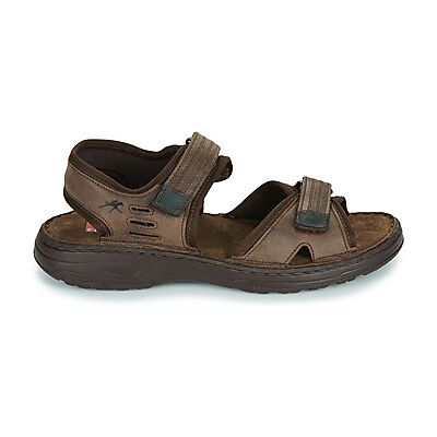Sandales plates Fluchos AZORES Marron 41,42,43,44 hommes - Publicité Sandales plates Fluchos AZORES Marron 41,42,43,44 hommes - Publicité