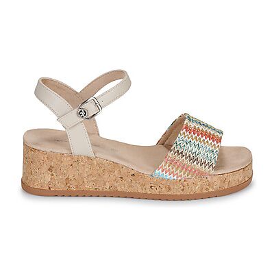 Sandales compensées Tom Tailor CHANELL Multicolore 38,39,40,41 femmes - Publicité Sandales compensées Tom Tailor CHANELL Multicolore 38,39,40,41 femmes - Publicité