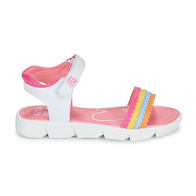 Sandales plates Agatha Ruiz de la Prada SMILEY Blanc 28,29 filles - Publicité Sandales plates Agatha Ruiz de la Prada SMILEY Blanc 28,29 filles - Publicité