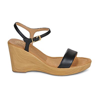 Sandales compensées Unisa RITA Noir 37,39,40,41 femmes - Publicité Sandales compensées Unisa RITA Noir 37,39,40,41 femmes - Publicité