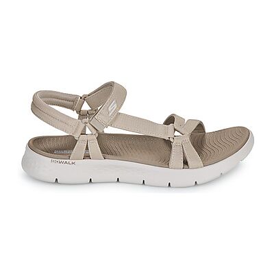 Sandales plates Skechers GO WALK FLEX SANDAL - SUBLIME Beige 36,37,38,39,40,41 femmes - Publicité Sandales plates Skechers GO WALK FLEX SANDAL - SUBLIME Beige 36,37,38,39,40,41 femmes - Publicité