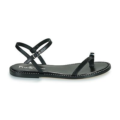Sandales plates Fru.it - Noir 37,38,39,40 femmes - Publicité Sandales plates Fru.it - Noir 37,38,39,40 femmes - Publicité