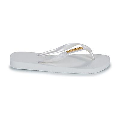 Tongs Havaianas TOP LOGO METALLIC Blanc 35 / 36 femmes - Publicité Tongs Havaianas TOP LOGO METALLIC Blanc 35 / 36 femmes - Publicité