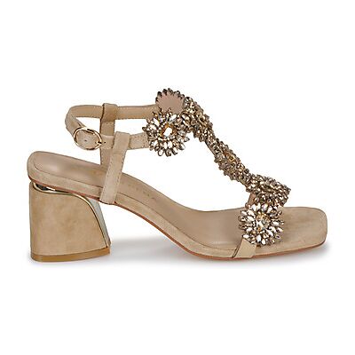 Sandales à talon ALMA EN PENA V250959 Beige 37,38 femmes - Publicité Sandales à talon ALMA EN PENA V250959 Beige 37,38 femmes - Publicité