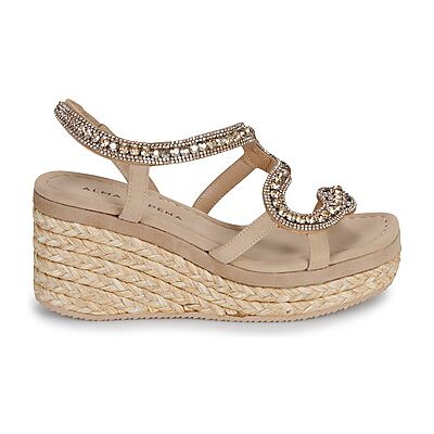Sandales compensées ALMA EN PENA V251359 Beige 38 femmes - Publicité Sandales compensées ALMA EN PENA V251359 Beige 38 femmes - Publicité