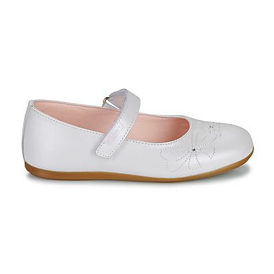 Ballerines enfant Pablosky LINDA Blanc 28,29,30 filles - Publicité Ballerines enfant Pablosky LINDA Blanc 28,29,30 filles - Publicité