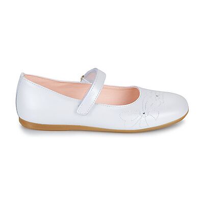 Ballerines enfant Pablosky LINDA Blanc 31,32,33 filles - Publicité Ballerines enfant Pablosky LINDA Blanc 31,32,33 filles - Publicité