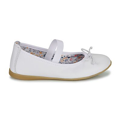 Ballerines enfant Pablosky LEYRE Blanc 28,29,30 filles - Publicité Ballerines enfant Pablosky LEYRE Blanc 28,29,30 filles - Publicité