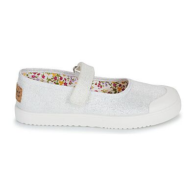 Ballerines enfant Pablosky BASIC CANVAS Blanc 31 filles - Publicité Ballerines enfant Pablosky BASIC CANVAS Blanc 31 filles - Publicité