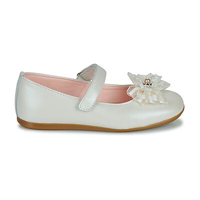 Ballerines enfant Pablosky LINDA Blanc 28,29,30 filles - Publicité Ballerines enfant Pablosky LINDA Blanc 28,29,30 filles - Publicité