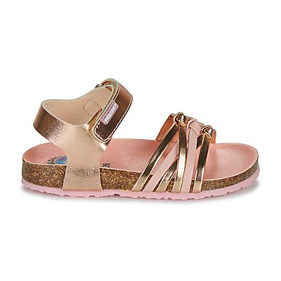 Sandales plates Pablosky BIO Rose 24,26,27 filles - Publicité Sandales plates Pablosky BIO Rose 24,26,27 filles - Publicité