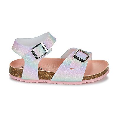 Sandales plates Pablosky BIO Multicolore 24 filles - Publicité Sandales plates Pablosky BIO Multicolore 24 filles - Publicité