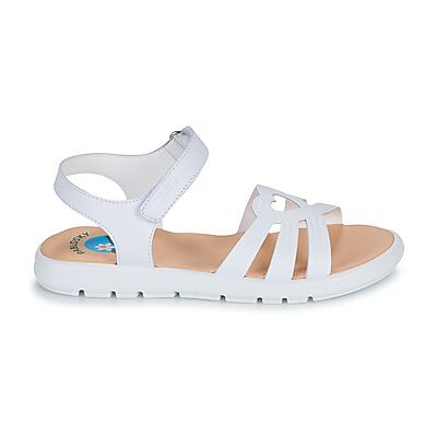 Sandales plates Pablosky PANDA Blanc 31,32 filles - Publicité Sandales plates Pablosky PANDA Blanc 31,32 filles - Publicité