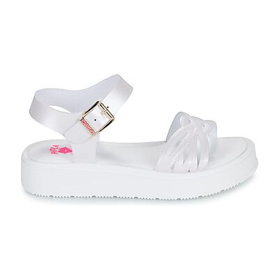 Sandales compensées Pablosky CAPRI Blanc 31,32 filles - Publicité Sandales compensées Pablosky CAPRI Blanc 31,32 filles - Publicité