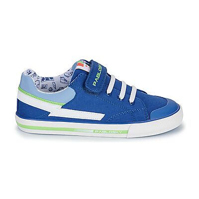Baskets basses enfant Pablosky CANVAS Bleu 31 garcons - Publicité Baskets basses enfant Pablosky CANVAS Bleu 31 garcons - Publicité