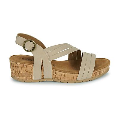 Sandales compensées Chattawak NOA Beige 39 femmes - Publicité Sandales compensées Chattawak NOA Beige 39 femmes - Publicité
