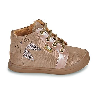 Baskets montantes enfant GBB CHOUGA Rose 19,20,21,22,23 filles - Publicité Baskets montantes enfant GBB CHOUGA Rose 19,20,21,22,23 filles - Publicité