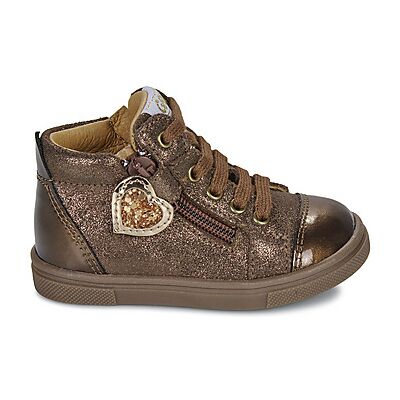 Baskets montantes enfant GBB MALA Marron 20,21,22,23 filles - Publicité Baskets montantes enfant GBB MALA Marron 20,21,22,23 filles - Publicité