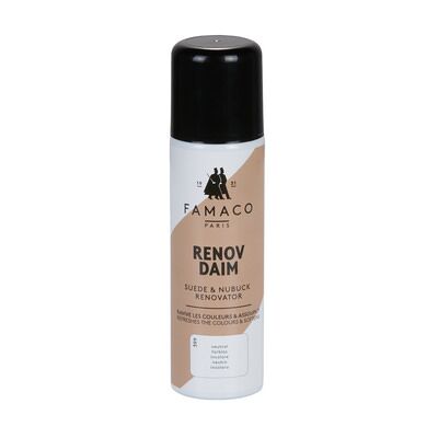 Accessoires chaussures Famaco Aérosol "Rénovateur Daim" incolore 250 ml Blanc Unique hommes - Publicité Accessoires chaussures Famaco Aérosol "Rénovateur Daim" incolore 250 ml Blanc Unique hommes - Publicité