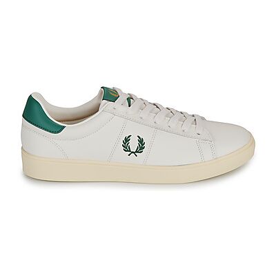 Baskets basses Fred Perry SPENCER LEATHER Blanc 40,41,43,44 hommes - Publicité Baskets basses Fred Perry SPENCER LEATHER Blanc 40,41,43,44 hommes - Publicité