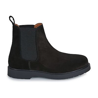 Boots Selected SLHTIM SUEDE CHELSEA Noir 44,45 hommes - Publicité Boots Selected SLHTIM SUEDE CHELSEA Noir 44,45 hommes - Publicité