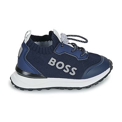 Baskets montantes enfant BOSS J52583 Bleu 22,26 garcons - Publicité Baskets montantes enfant BOSS J52583 Bleu 22,26 garcons - Publicité