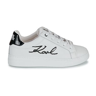 Baskets basses enfant Karl Lagerfeld Z30982 Blanc 27,28,29,30,31,32,33,34,35 filles - Publicité Baskets basses enfant Karl Lagerfeld Z30982 Blanc 27,28,29,30,31,32,33,34,35 filles - Publicité