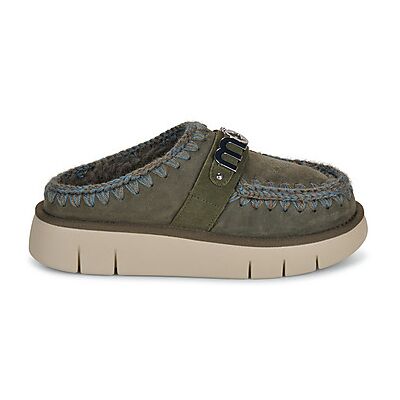 Mules Mou BOUNCE CLOG METAL LOGO Kaki 36,37,40 femmes - Publicité Mules Mou BOUNCE CLOG METAL LOGO Kaki 36,37,40 femmes - Publicité