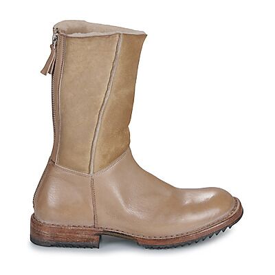 Boots Moma RICK Beige 37,38,39 femmes - Publicité Boots Moma RICK Beige 37,38,39 femmes - Publicité