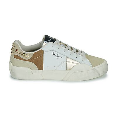 Baskets basses Pepe jeans MILAN CRYSTAL W Blanc 37,38,39,40,41 femmes - Publicité Baskets basses Pepe jeans MILAN CRYSTAL W Blanc 37,38,39,40,41 femmes - Publicité