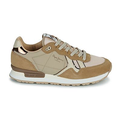 Baskets basses Pepe jeans BRIT MIRROR W Beige 36,37,39,40,41 femmes - Publicité Baskets basses Pepe jeans BRIT MIRROR W Beige 36,37,39,40,41 femmes - Publicité