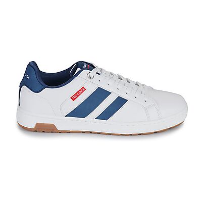 Baskets basses Teddy Smith 120223 Blanc 40,41 hommes - Publicité Baskets basses Teddy Smith 120223 Blanc 40,41 hommes - Publicité