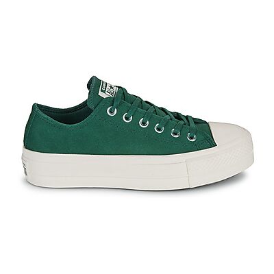 Baskets basses Converse CHUCK TAYLOR ALL STAR LIFT PLATFORM COLORFUL SUEDE Vert 36,38,39,35,37 1/2,36 1/2,39 1/2 femmes - Publicité Baskets basses Converse CHUCK TAYLOR ALL STAR LIFT PLATFORM COLORFUL SUEDE Vert 36,38,39,35,37 1/2,36 1/2,39 1/2 femmes - Publicité