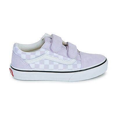Baskets basses enfant Vans Old Skool V Violet 29 filles - Publicité Baskets basses enfant Vans Old Skool V Violet 29 filles - Publicité