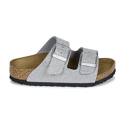 Mules enfant BIRKENSTOCK Arizona Kids Argenté 26,27,28,29,30,32,33 filles - Publicité Mules enfant BIRKENSTOCK Arizona Kids Argenté 26,27,28,29,30,32,33 filles - Publicité