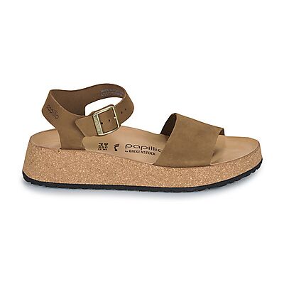 Sandales compensées Papillio Glenda Nubuck Marron 41 femmes - Publicité Sandales compensées Papillio Glenda Nubuck Marron 41 femmes - Publicité