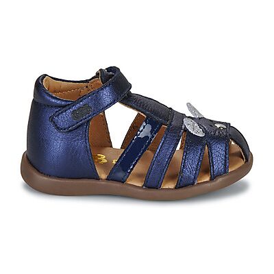 Sandales plates GBB PARFUME Bleu 19,20,21,23 filles - Publicité Sandales plates GBB PARFUME Bleu 19,20,21,23 filles - Publicité