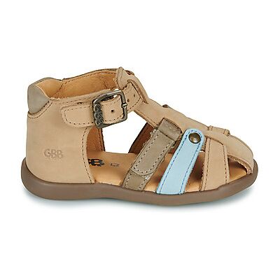 Sandales enfant GBB BIGOU Beige 19,20,22 garcons - Publicité Sandales enfant GBB BIGOU Beige 19,20,22 garcons - Publicité