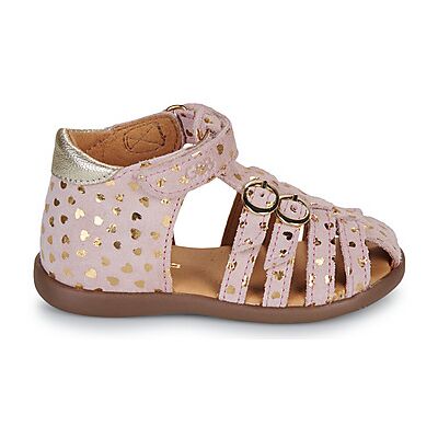 Sandales plates GBB BABELLA Rose 20,22,23 filles - Publicité Sandales plates GBB BABELLA Rose 20,22,23 filles - Publicité